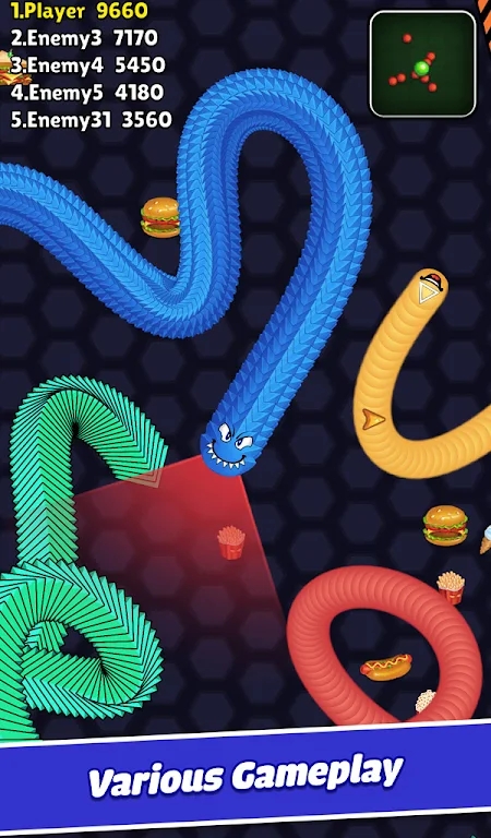 Worm io: Slither snake arena